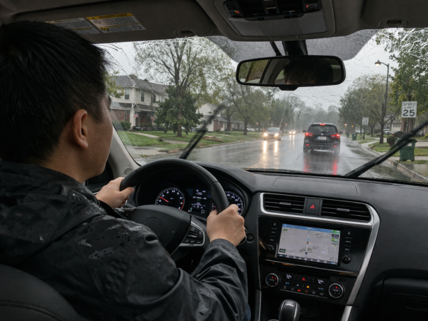 下雨天开车安全指南：比路滑更危险的5个隐患