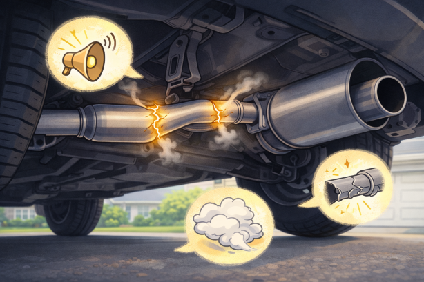 排气系统漏气怎么判断？